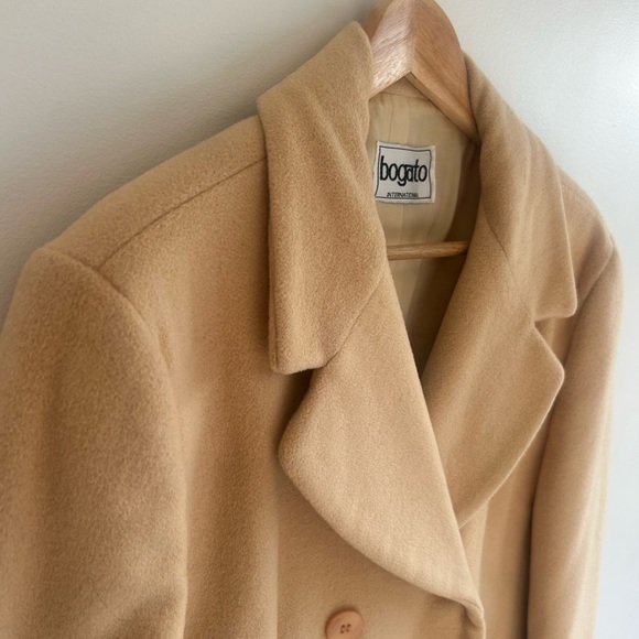 Bogato, size L, lambs wool, cashmere, angora, button up jacket, vintage - Picture 7 of 10